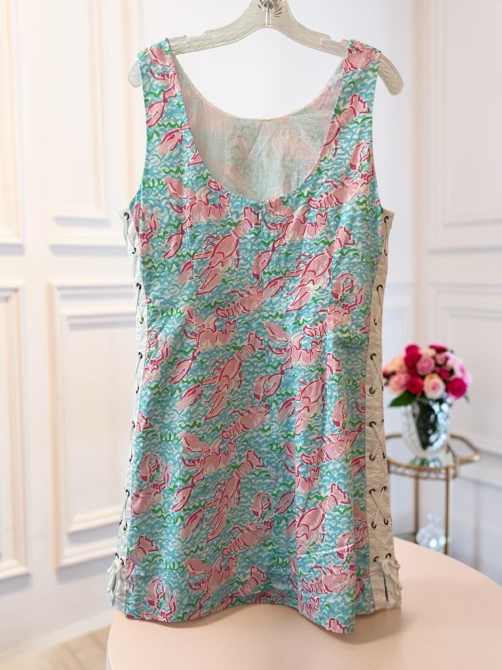 Like New Lilly Pulitzer Lobster Roll Mini Dress